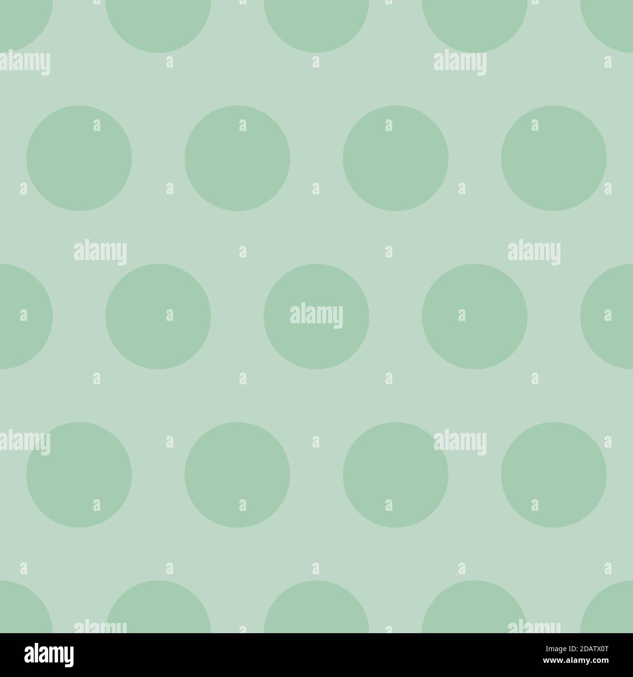 Polka dot seamless simple pattern with colore circles Stock Vector