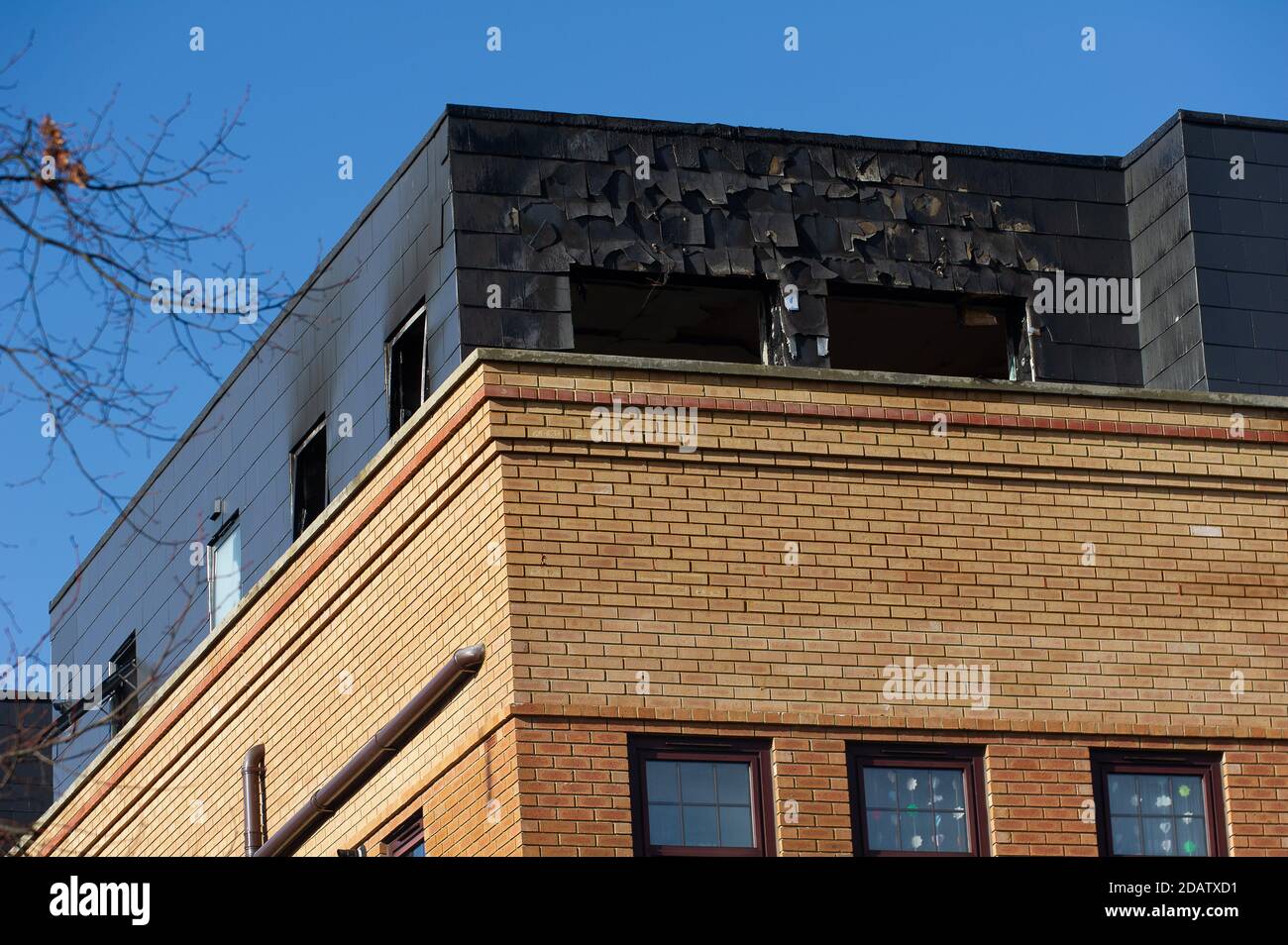Slough Building Fire Eight apartments hi-res stock photography and images - Alamy