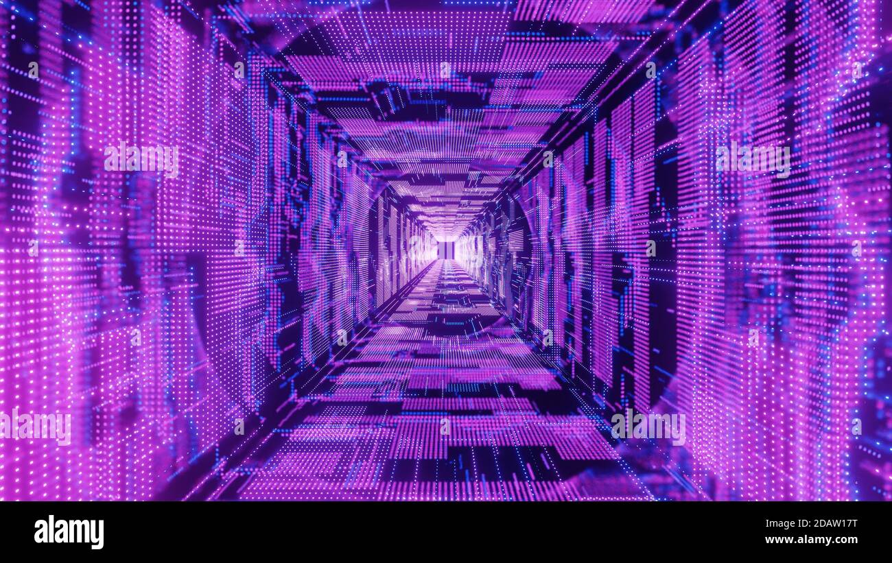 Neon hud element pink and blue 3d illustration background wallpaper Neon hud element pink and blue 3d illustration background wallpaper