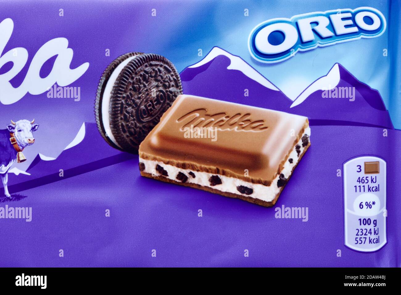 Milka and Oreo Bar Stock Photo - Alamy