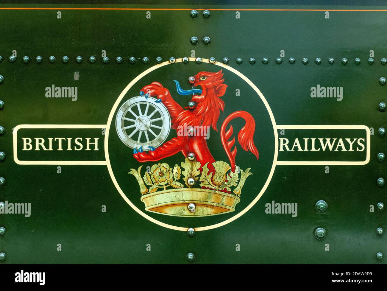 British Railways logo. Stock Photo