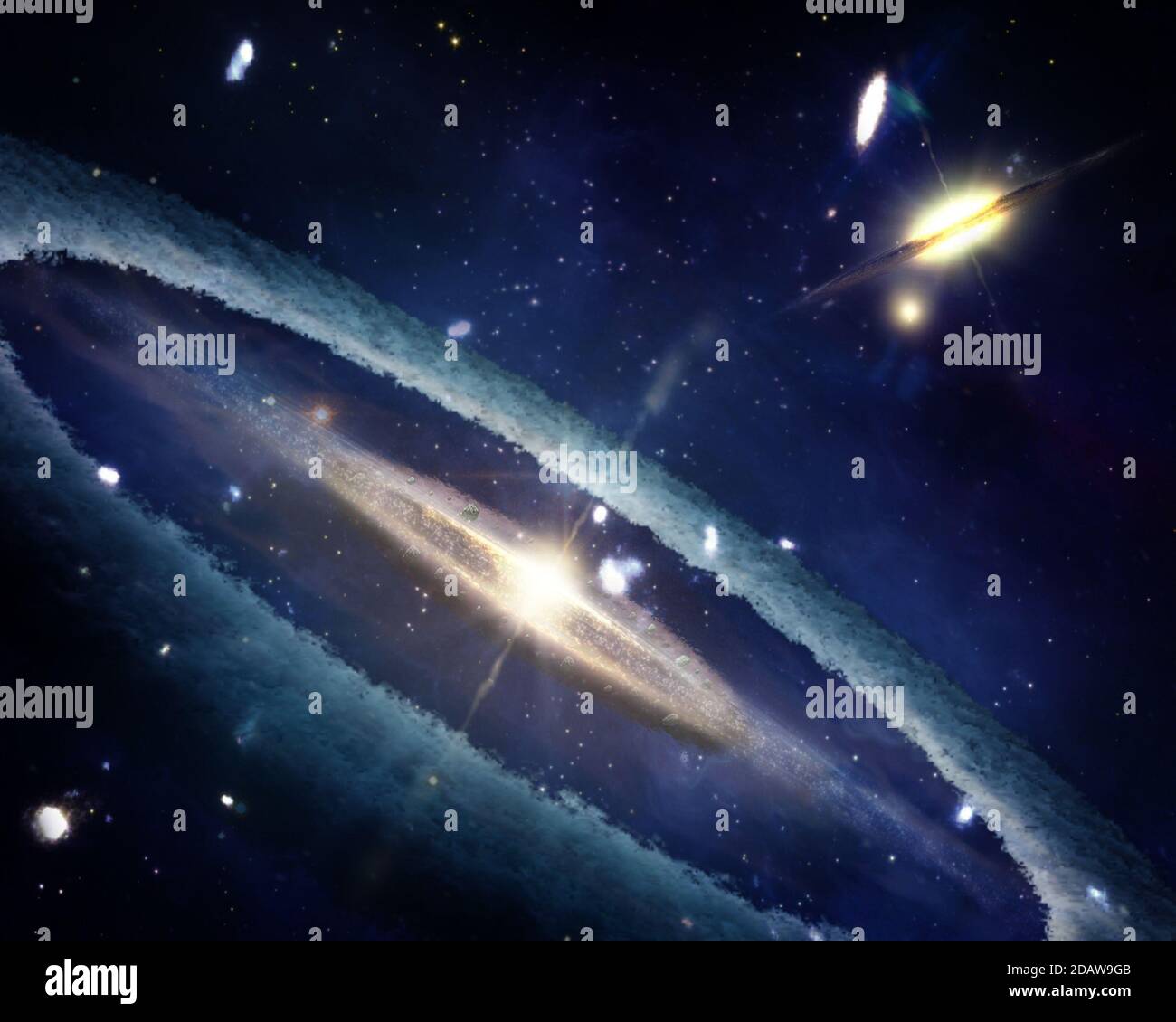 Wallpaper texture and outer space hi-res stock photography and images ...