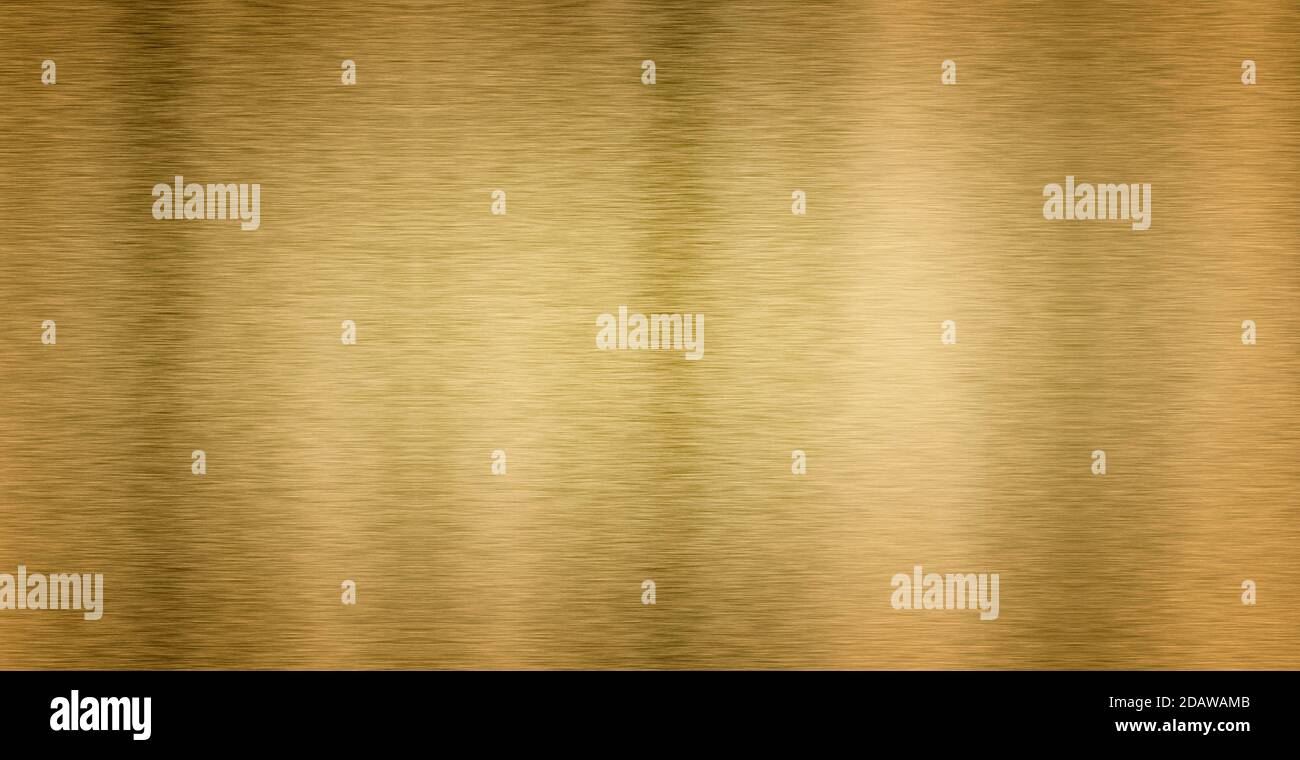Abstract background: metal surface with shiny gold pattern Stock Photo