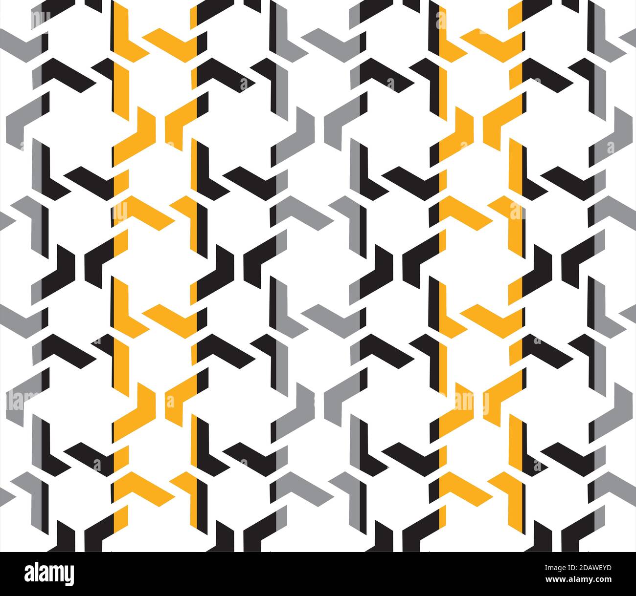 Seamless geometric pattern with stars Stock Vector Image & Art - Alamy