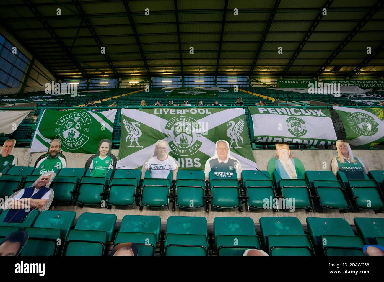 photo Hibernian Fc Flag alamy