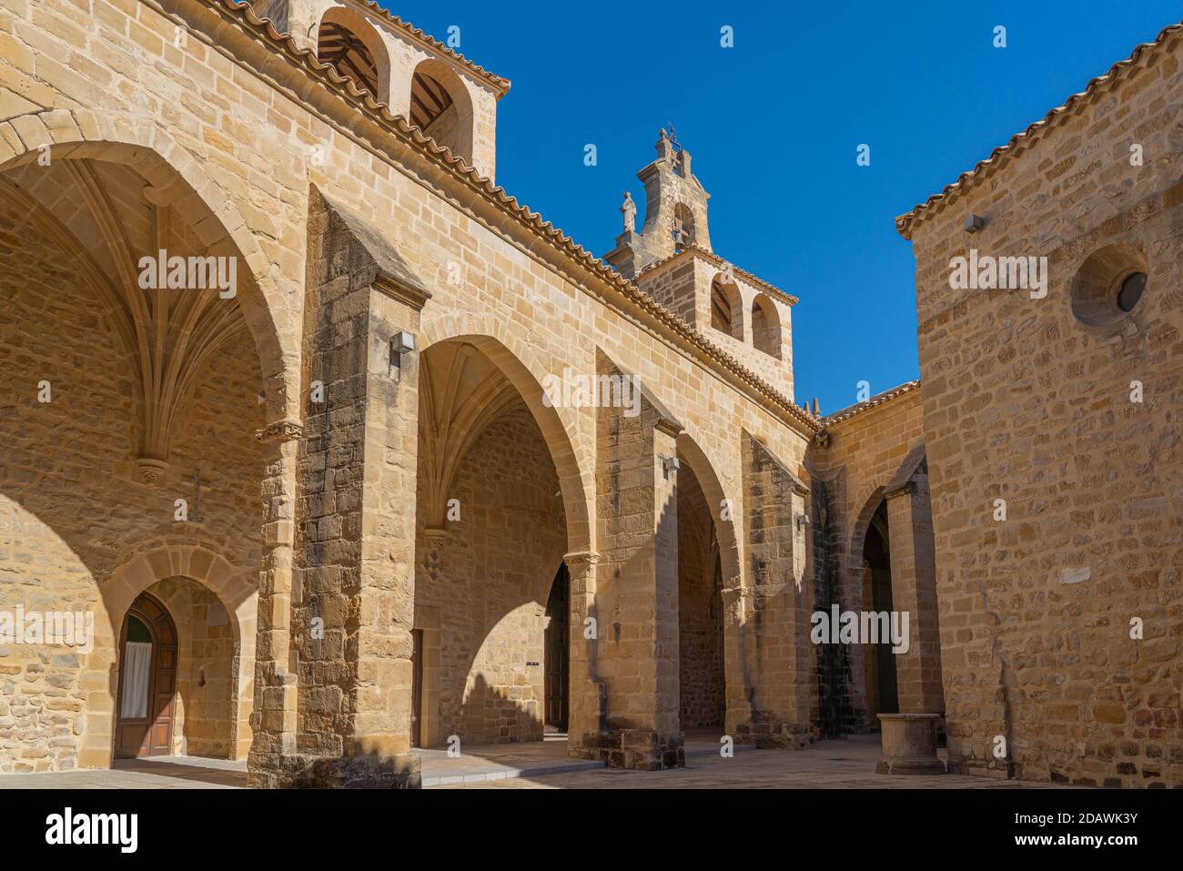 Detail of the Collegiate Church of Santa Maria de los Reales Alcazares, Ubeda, Jaen Province, Andalusia, Spain Stock Photo