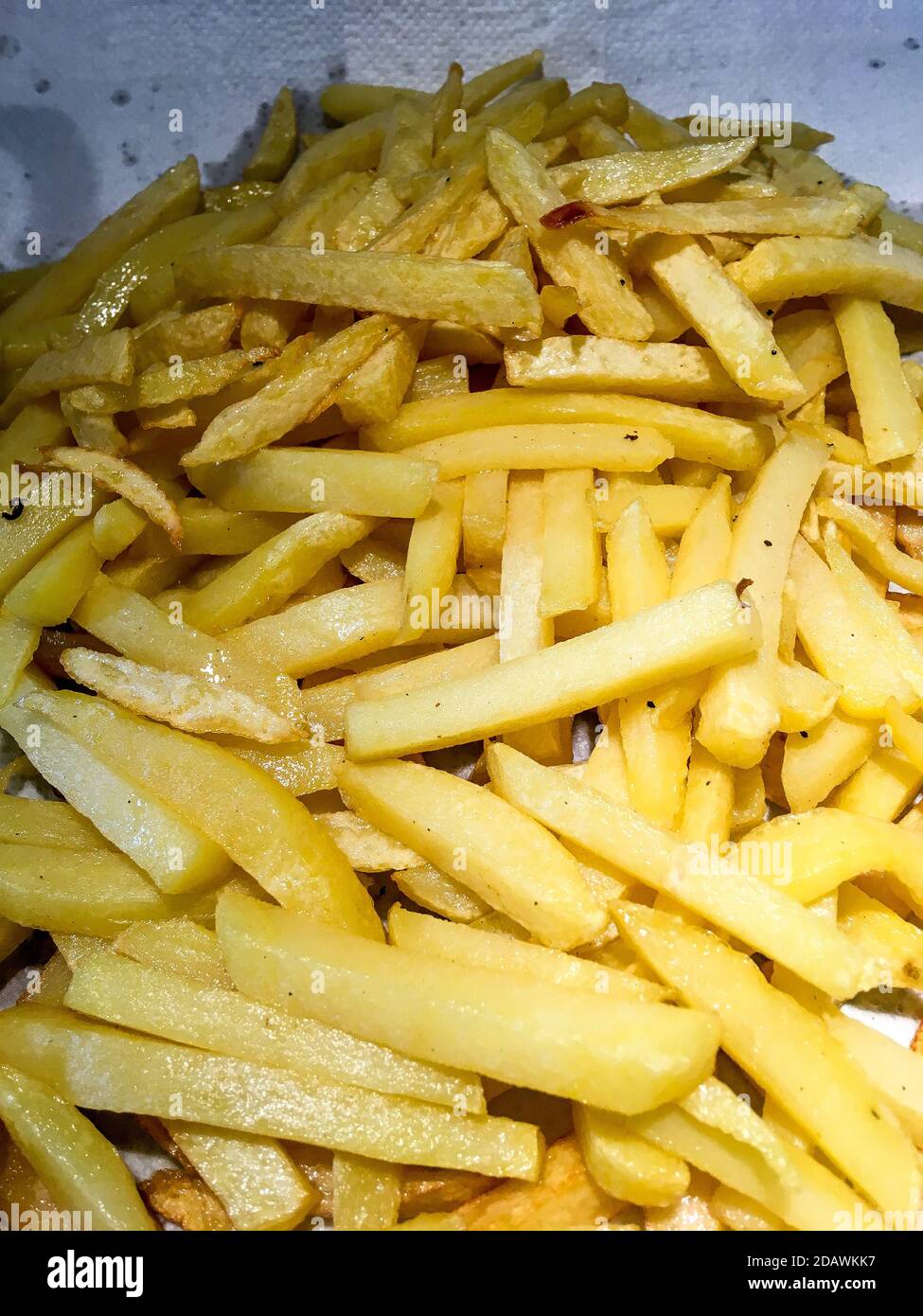 Homemade French fries, Lyon, France Stock Photo Alamy