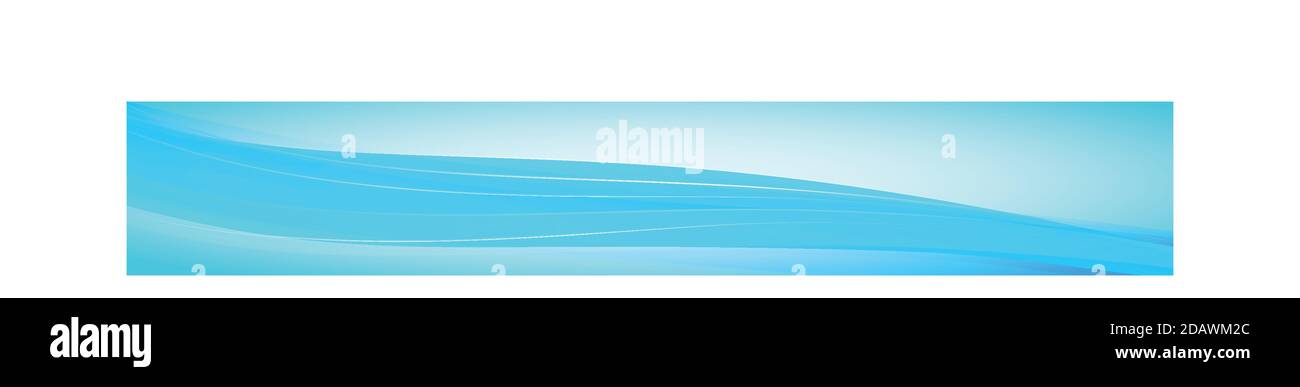 Abstract blue panoramic background made of triangles - Vector illustration Stock Vector
