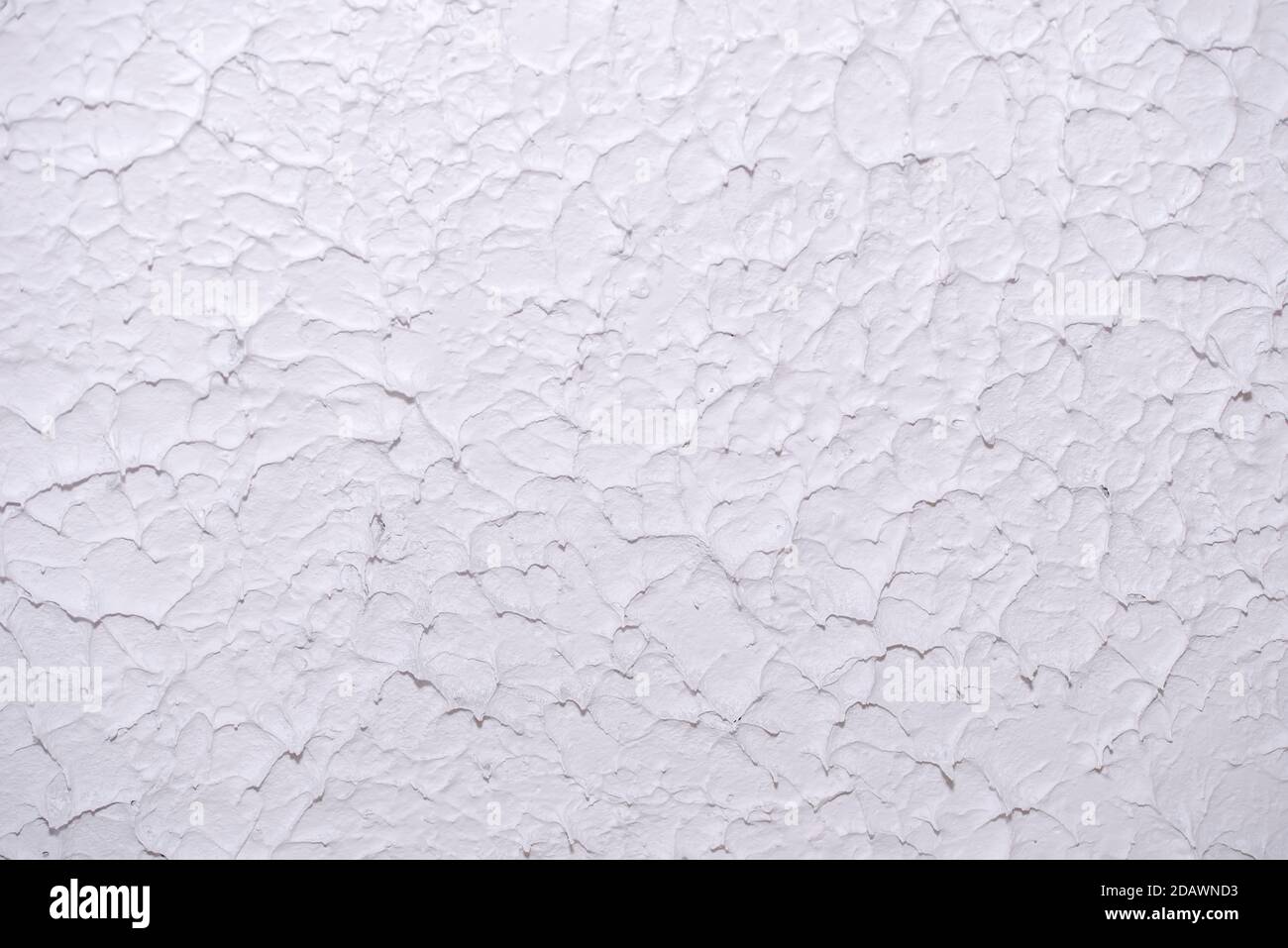 Irish traditional textured white plaster design. Background for something Stock Photo