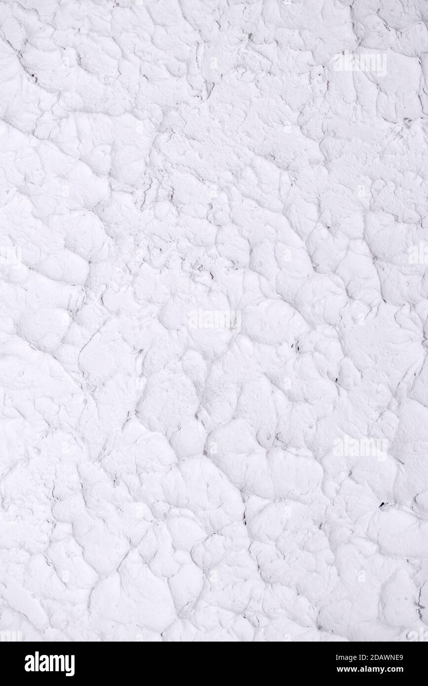 Irish traditional textured white plaster design. Vertical background Stock Photo