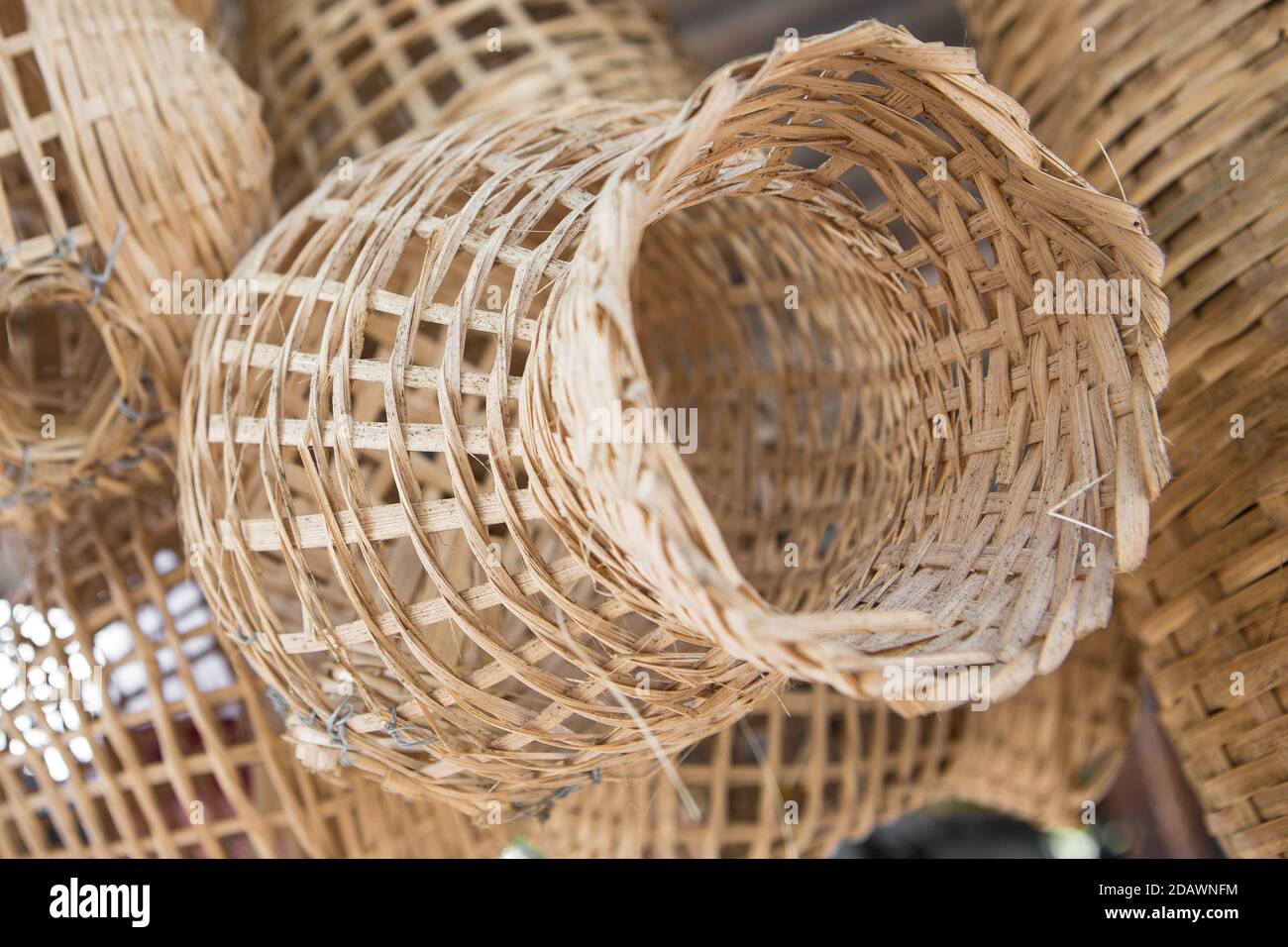 Bamboo basket pattern hi-res stock photography and images - Alamy