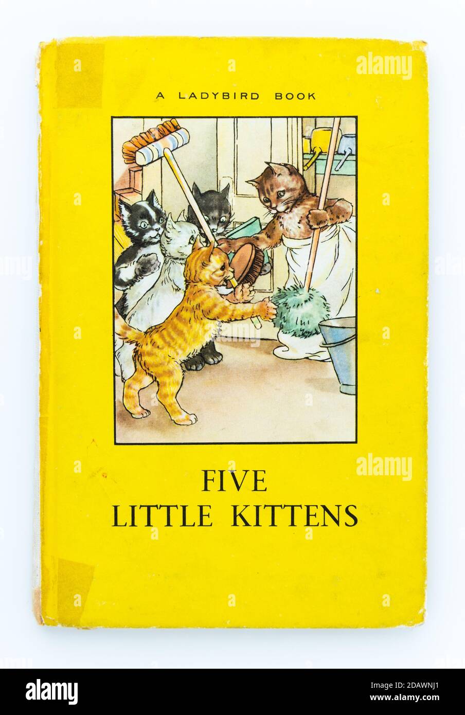 The Five Little Kittens ladybird book Stock Photo