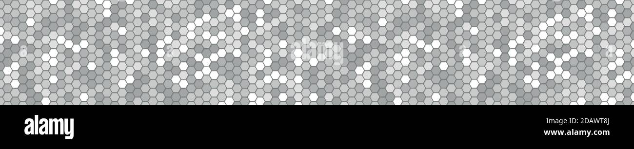 Abstract background with many small hexagons Stock Vector