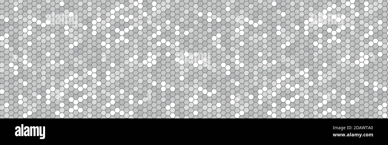 Abstract background with many small hexagons Stock Vector