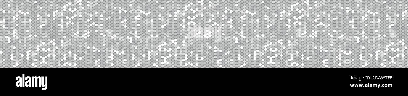Abstract background with many small hexagons Stock Vector