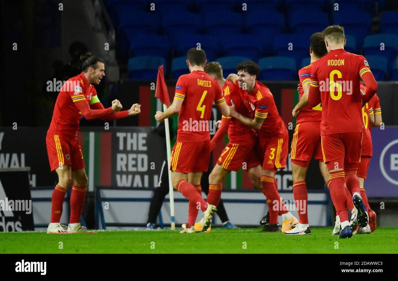 Soccer Football Uefa Nations League League B Group 4 Wales V Republic Of Ireland Cardiff City Stadium Cardiff Wales Britain November 15 2020 Wales David Brooks<script async src=