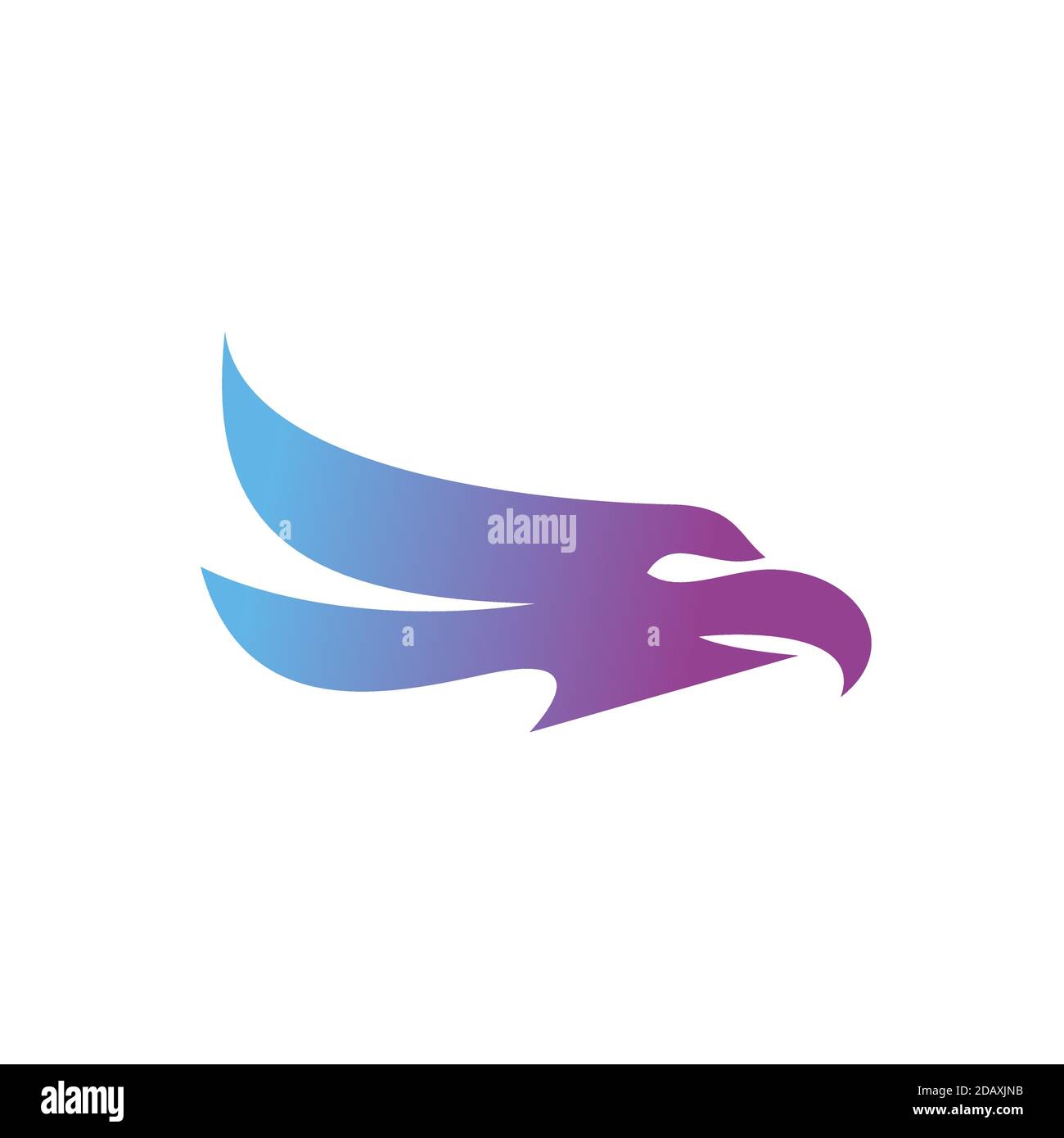 Abstract eagle head logo design Stock Vector Image & Art - Alamy