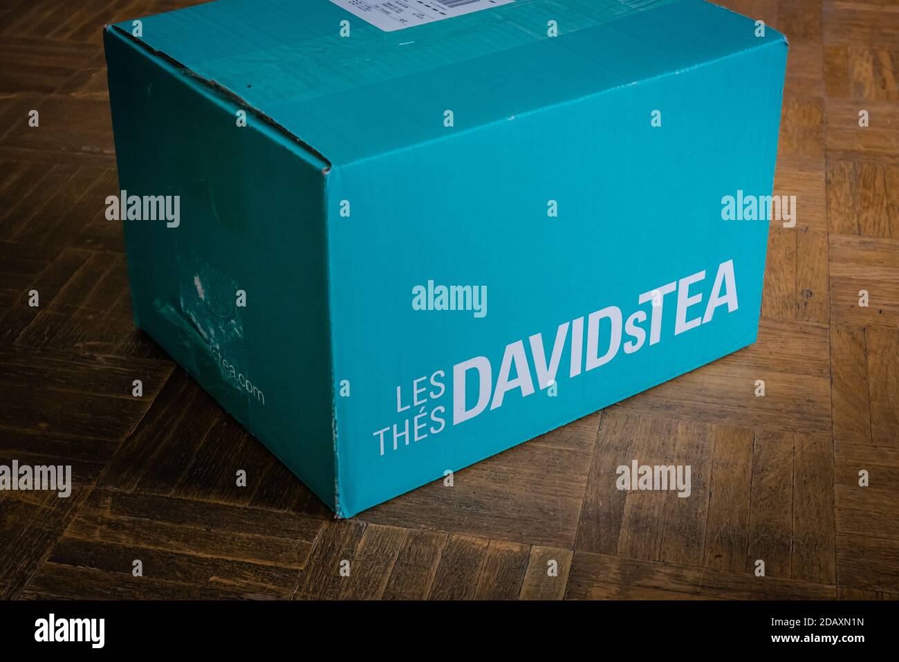 davids tea canadian specialty tea retailer delivery box davids tea