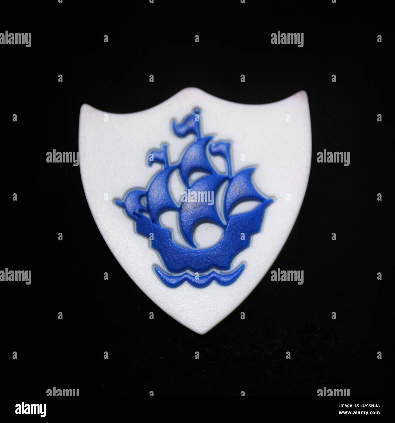 A Blue Peter Badge from the CBBC TV show Blue Peter Stock Photo Alamy