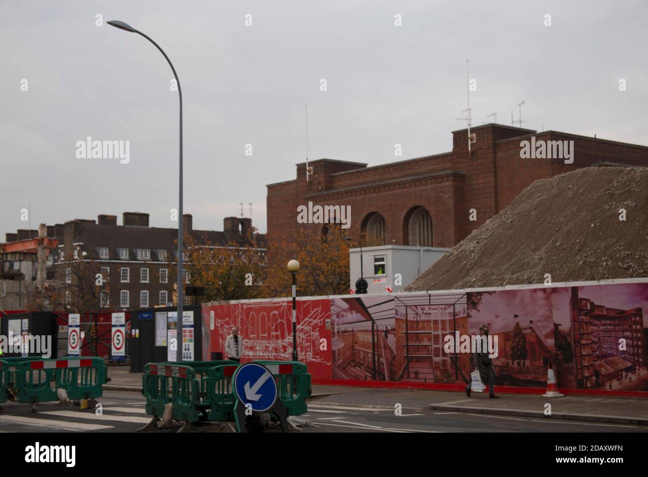 The demolition of Hammersmith Town Hall Annexe to redevelop into flats