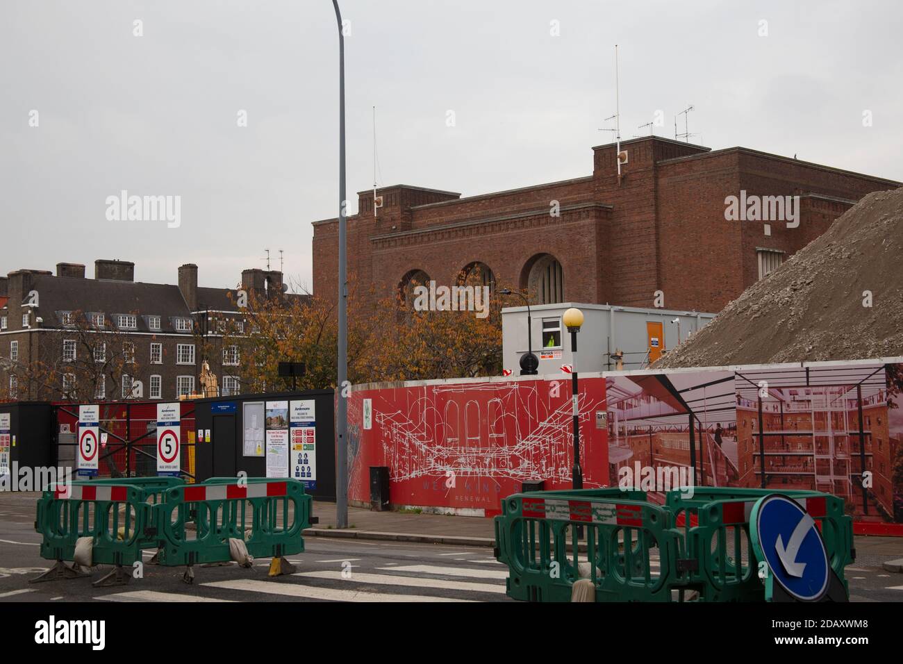 The demolition of Hammersmith Town Hall Annexe to redevelop into flats