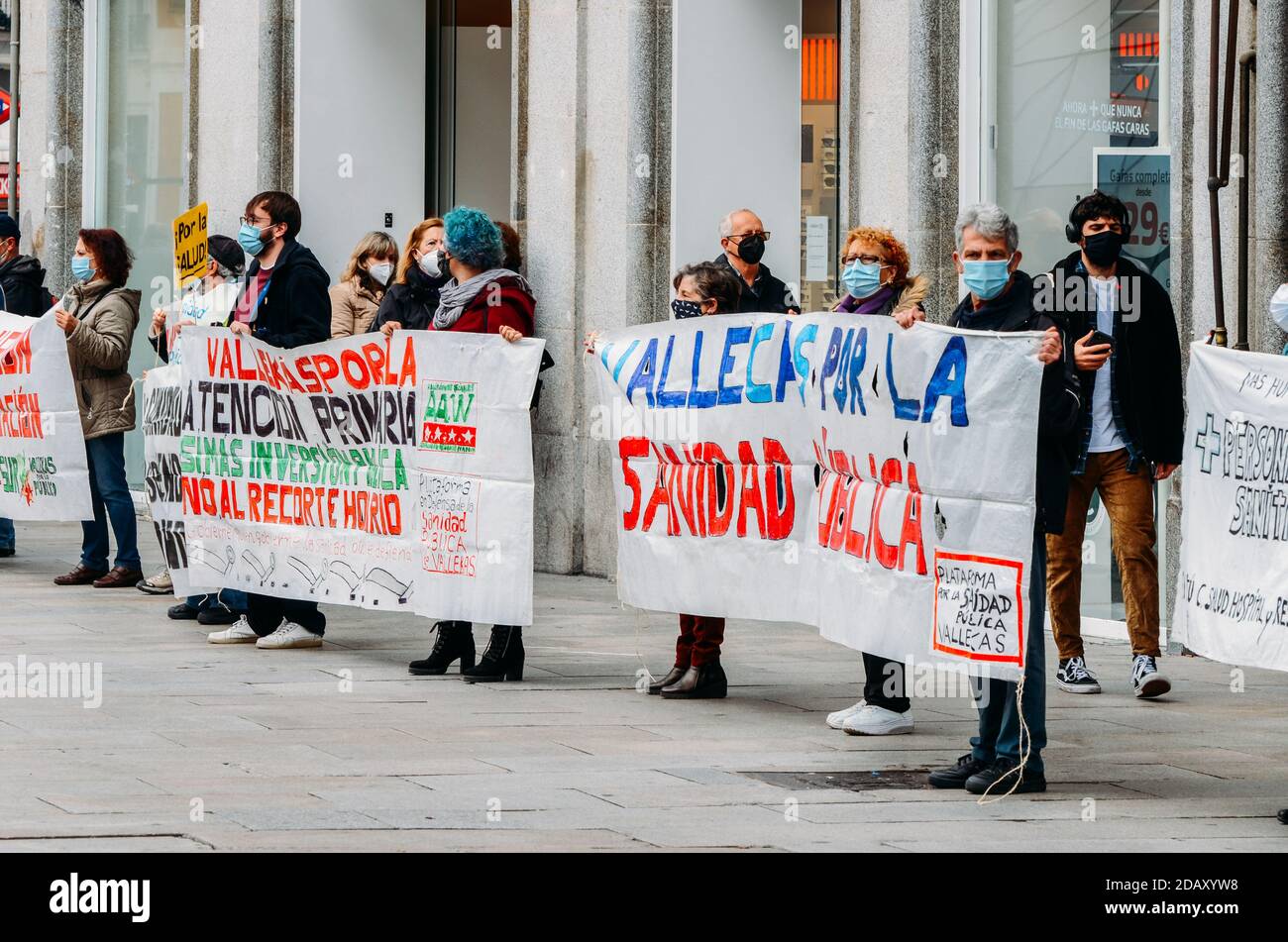 Demonstration in Defense of Public Health Services, Madrid, Spain - 15