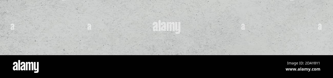 Panoramic texture of realistic gray concrete Stock Vector