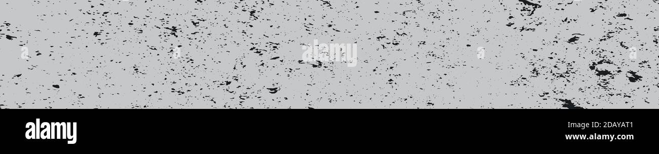 Panoramic texture of realistic gray concrete Stock Vector