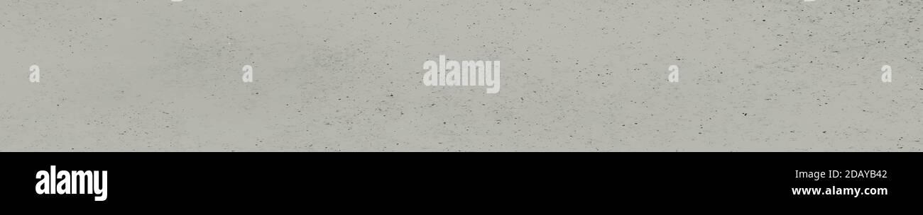 Panoramic texture of realistic gray concrete Stock Vector