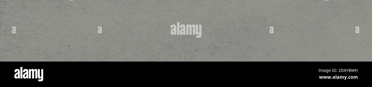 Panoramic texture of realistic gray concrete Stock Vector