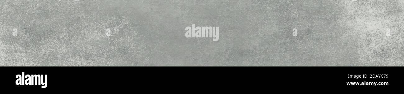 Panoramic texture of realistic gray concrete Stock Vector