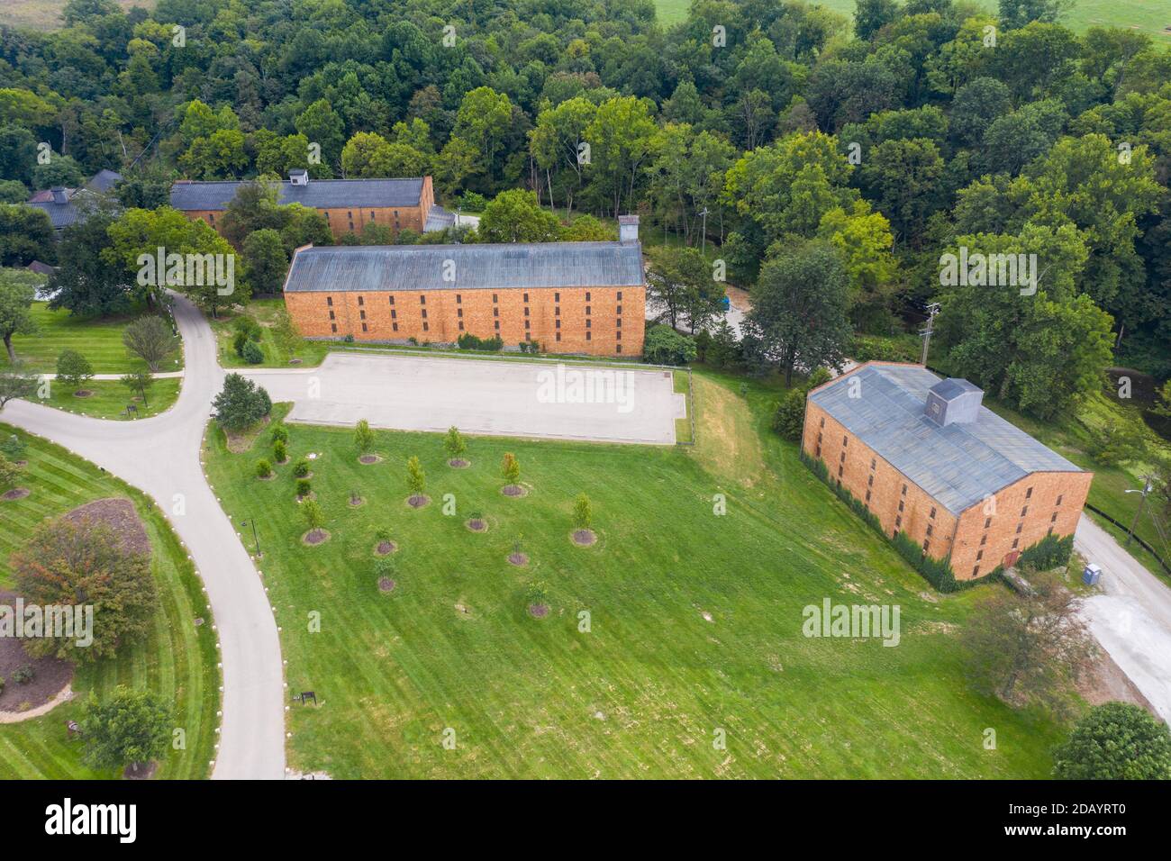 Woodford Reserve bourbon Distillery, Versailles, Kentucky, USA Stock Photo Alamy