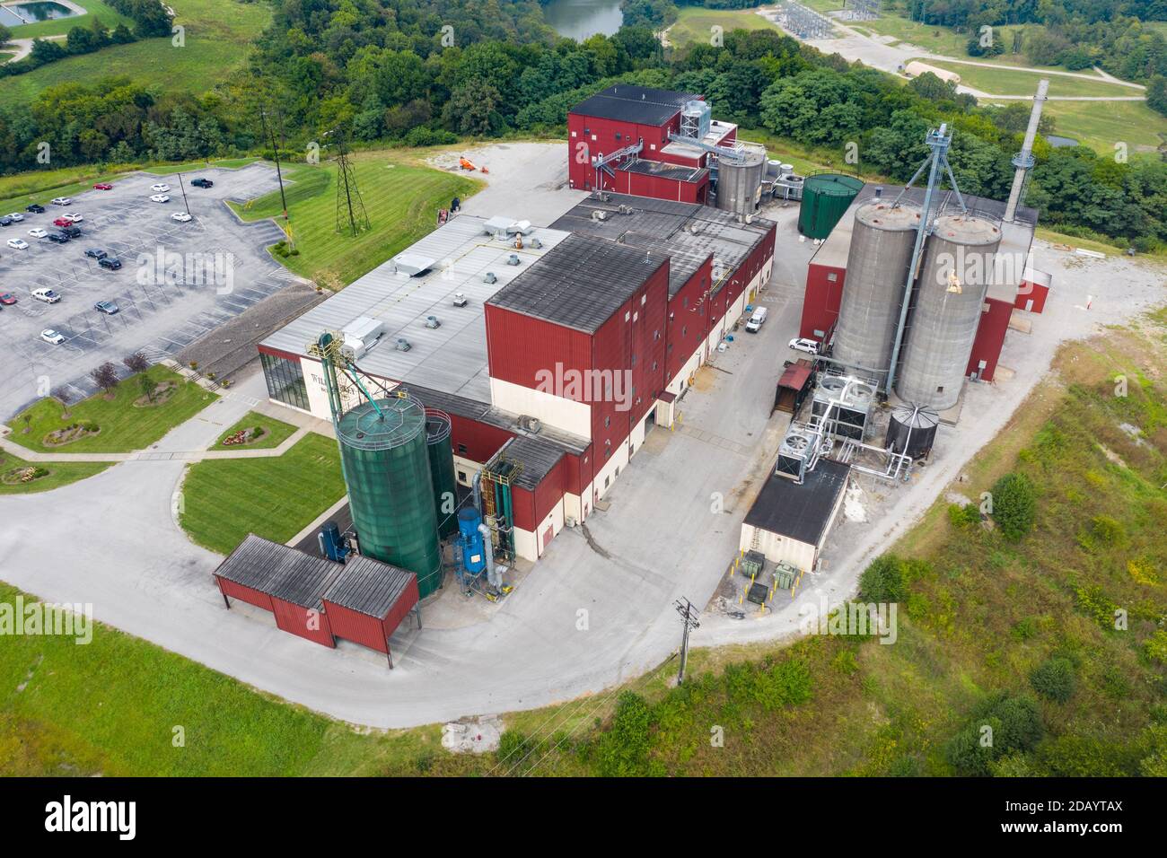 Wild Turkey Bourbon Distillery, Lawrenceburg, Kentucky, USA Stock Photo