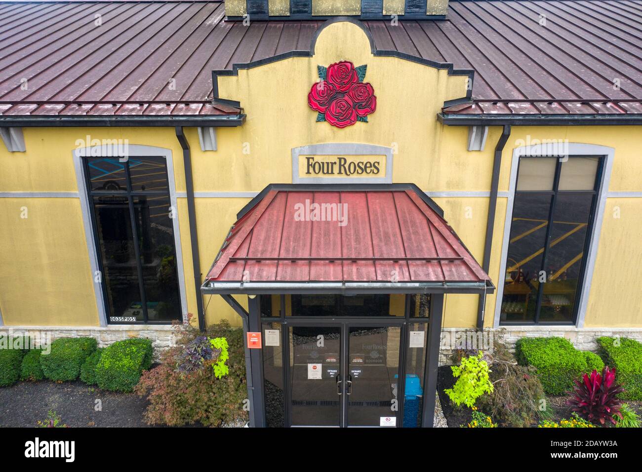 Four Roses Bourbon Distillery, Lawrenceburg, Kentucky, USA Stock Photo