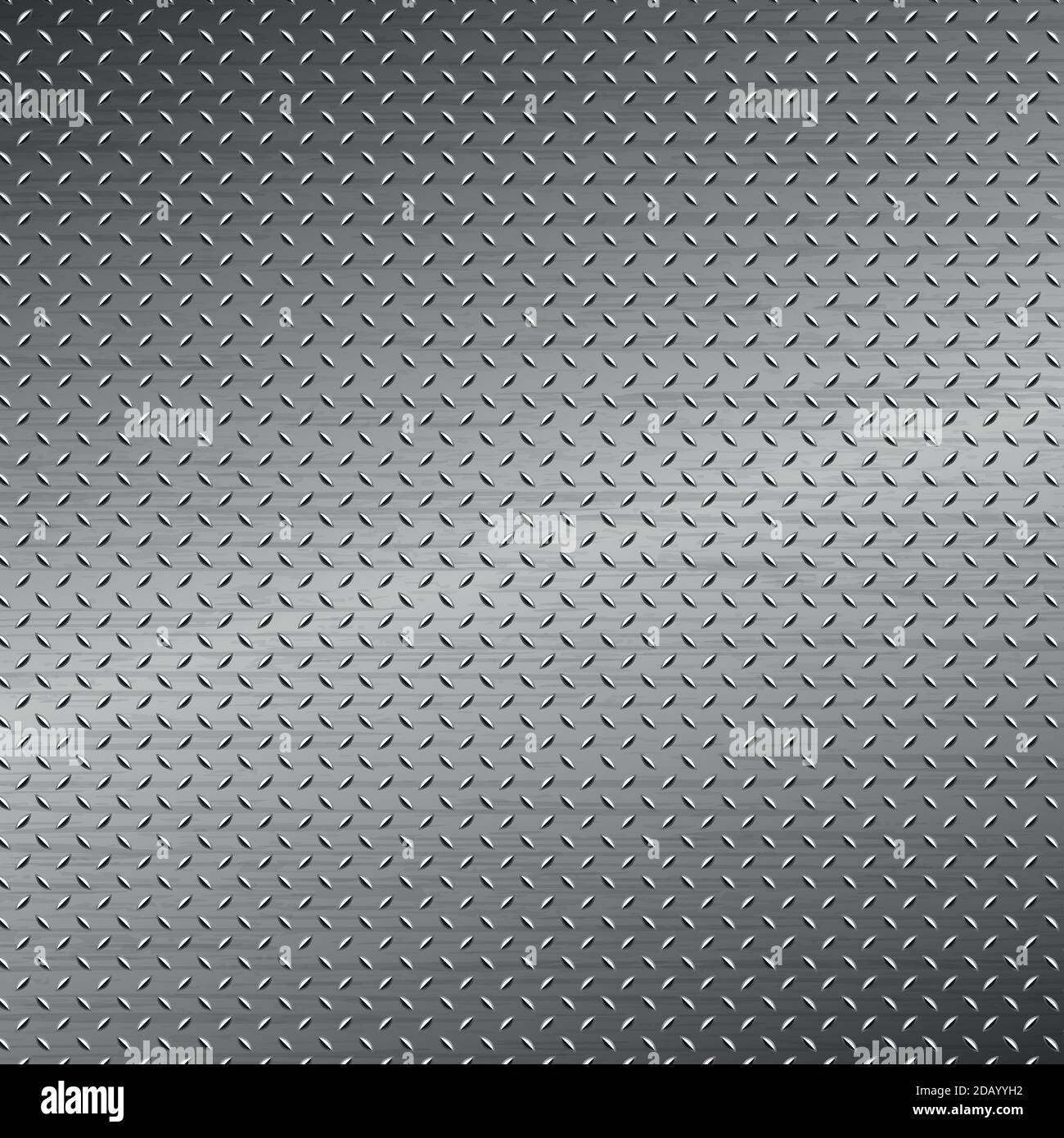Texture panorama of silver metal with reflection - background Stock ...
