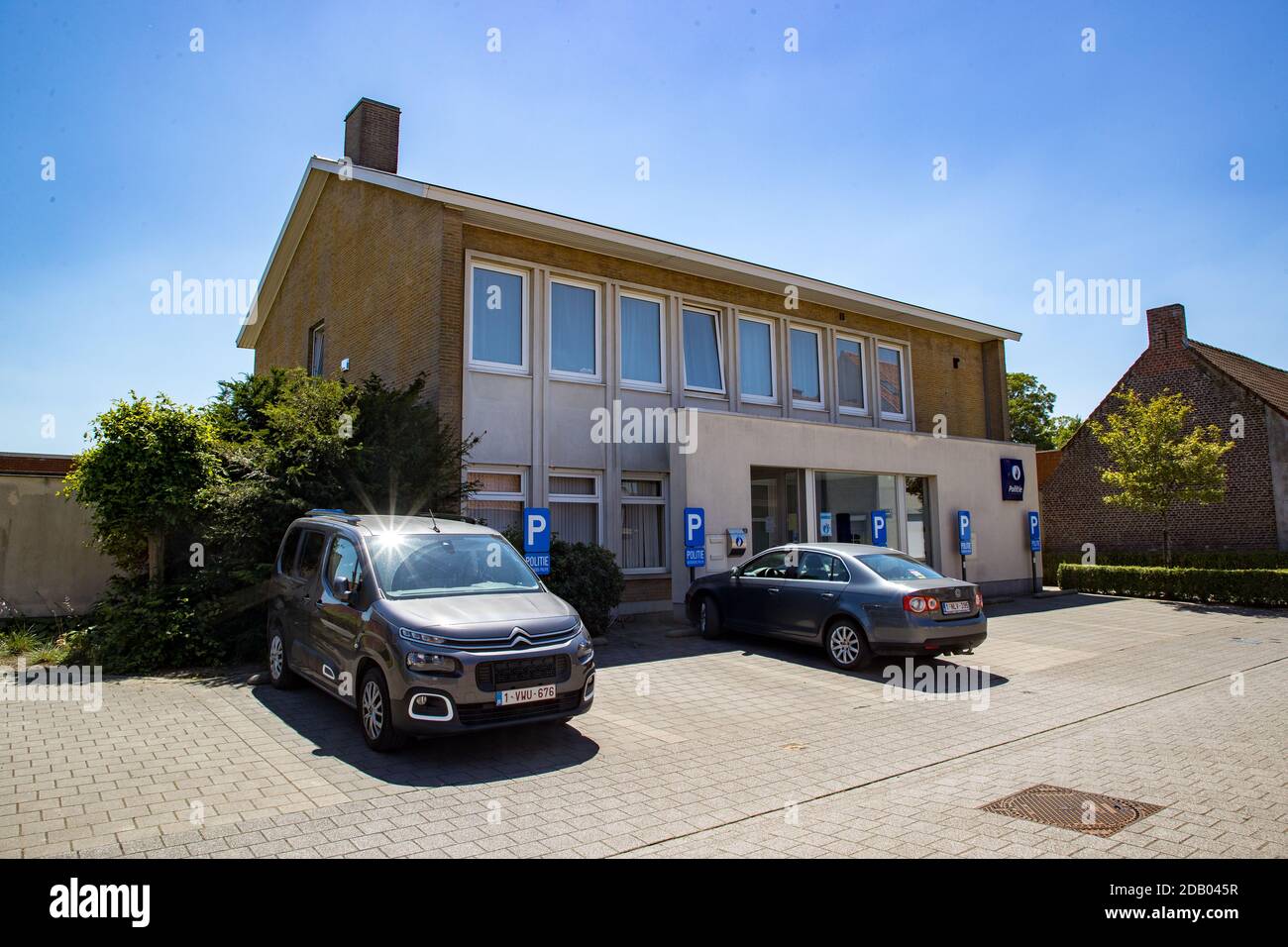 Illustration picture shows the police station in Ruiselede, Thursday 25 June 2020. BELGA PHOTO KURT DESPLENTER Stock Photo