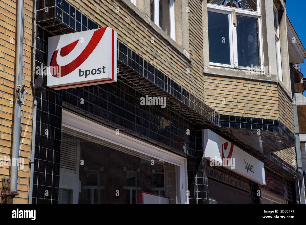 Illustration picture shows the bpost post office in Ruiselede, Thursday 25 June 2020. BELGA PHOTO KURT DESPLENTER Stock Photo
