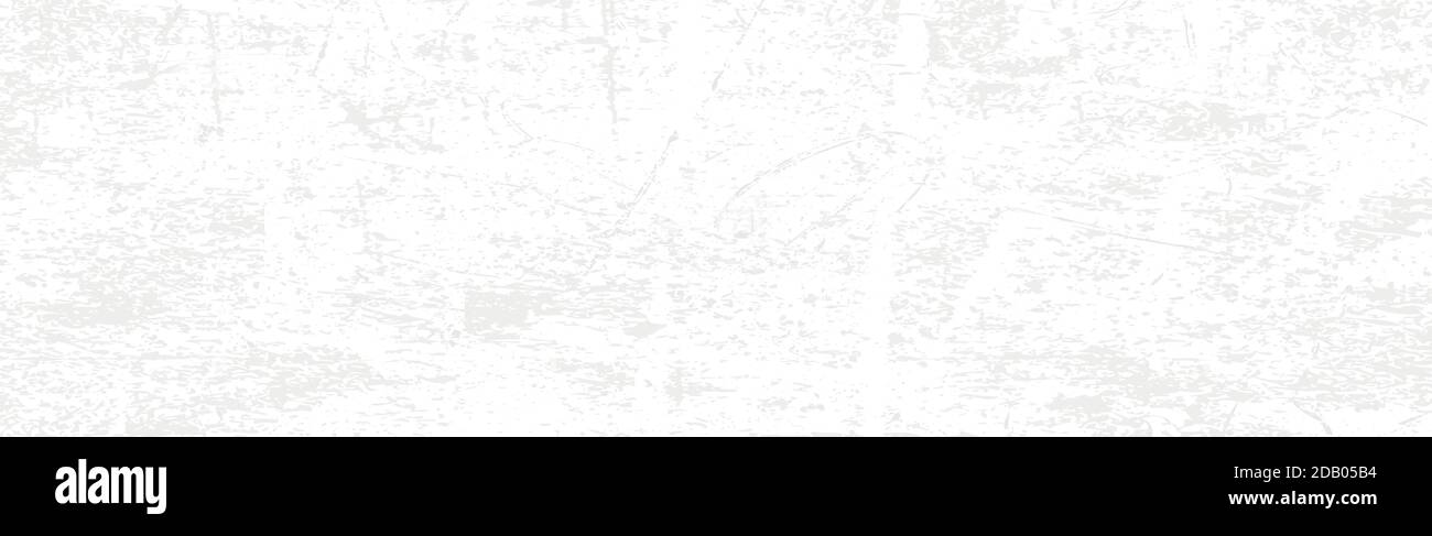 Panoramic texture of gray-white wall - illustration Stock Vector
