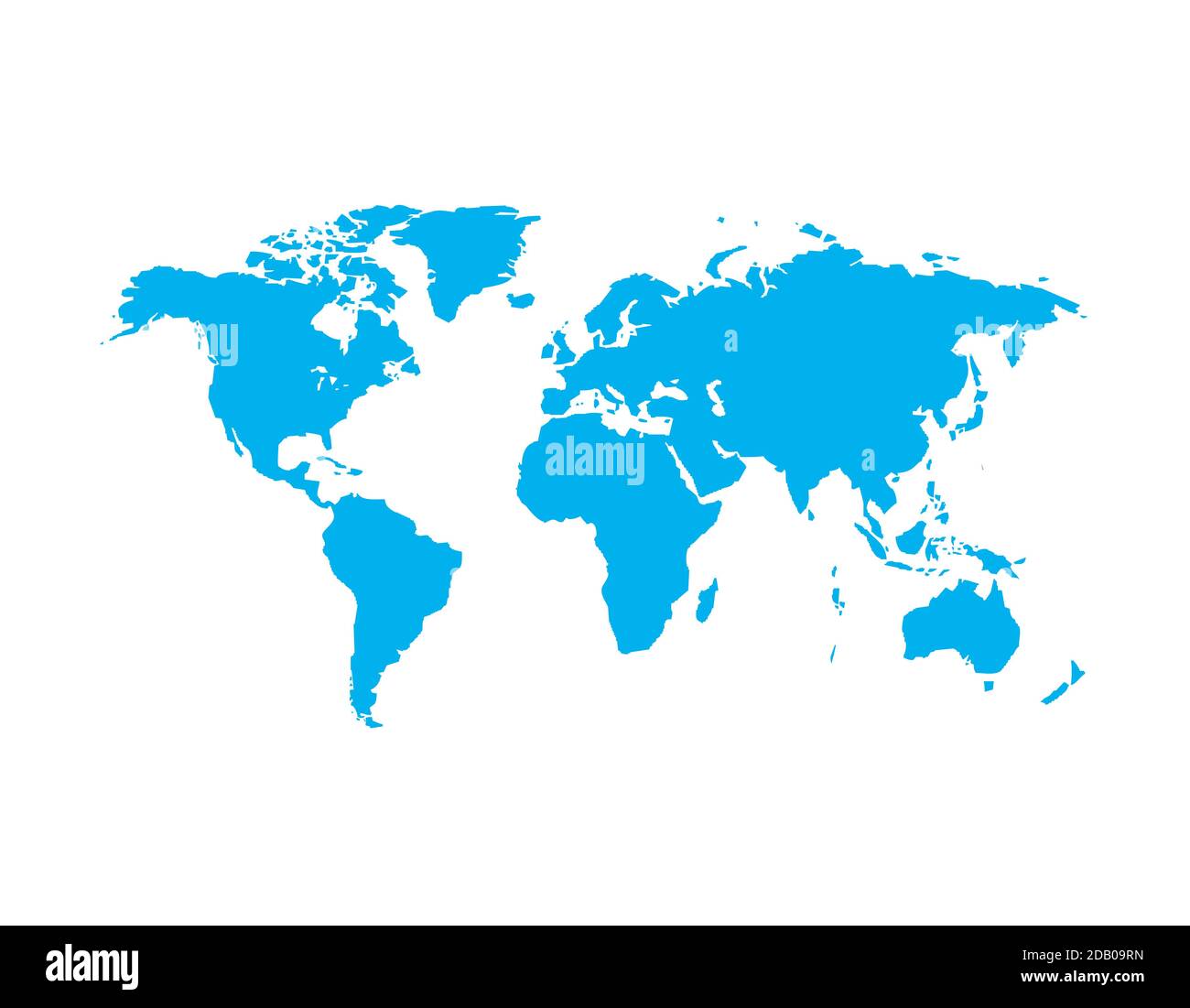 World map vector illustration Stock Vector Image & Art Alamy