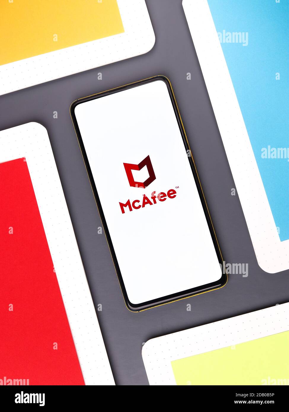 Mcafee icon hi-res stock photography and images - Alamy