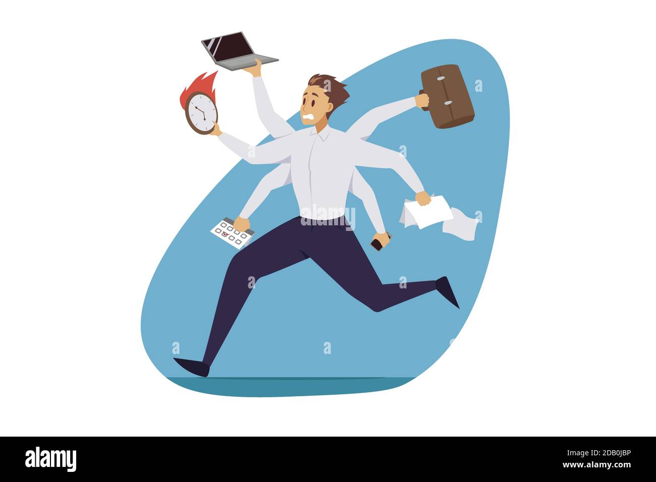 Race against time, hurry up to finish work within aggressive deadline, time  counting down, speed and efficiency to complete work concept, frustrated  businessman running against timer counting down. 4257358 Vector Art at