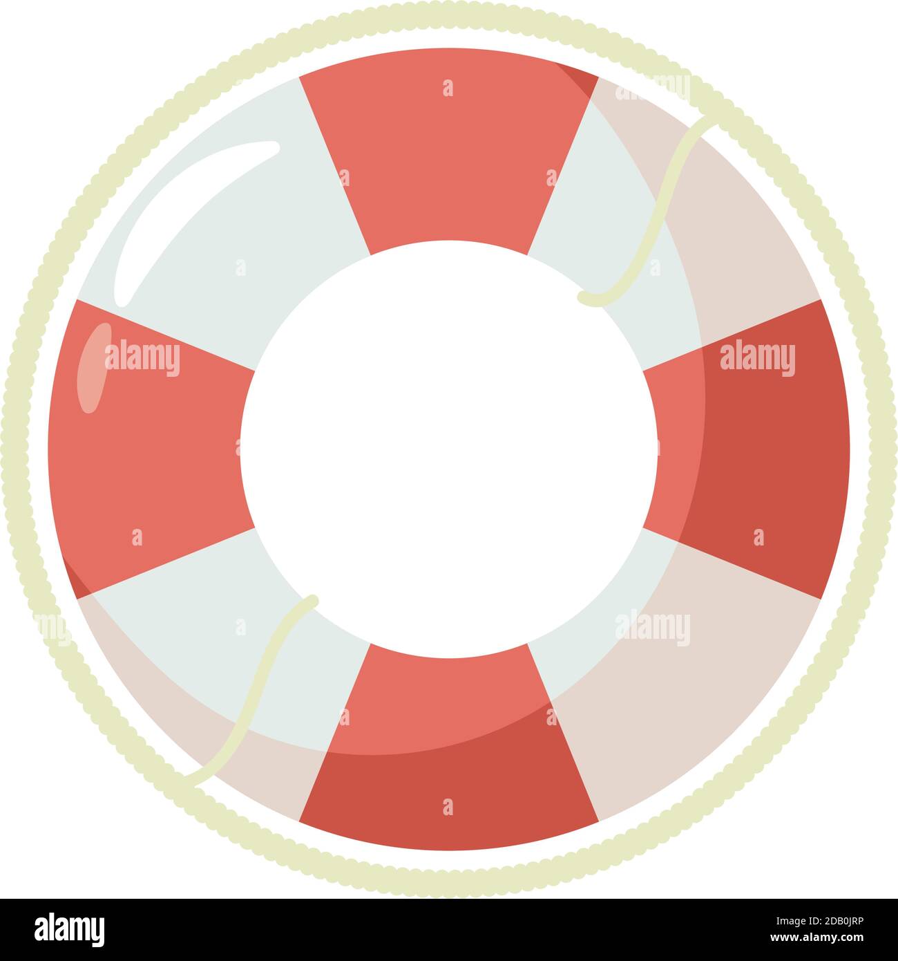 lifeguard float flat style icon vector illustration design Stock Vector ...