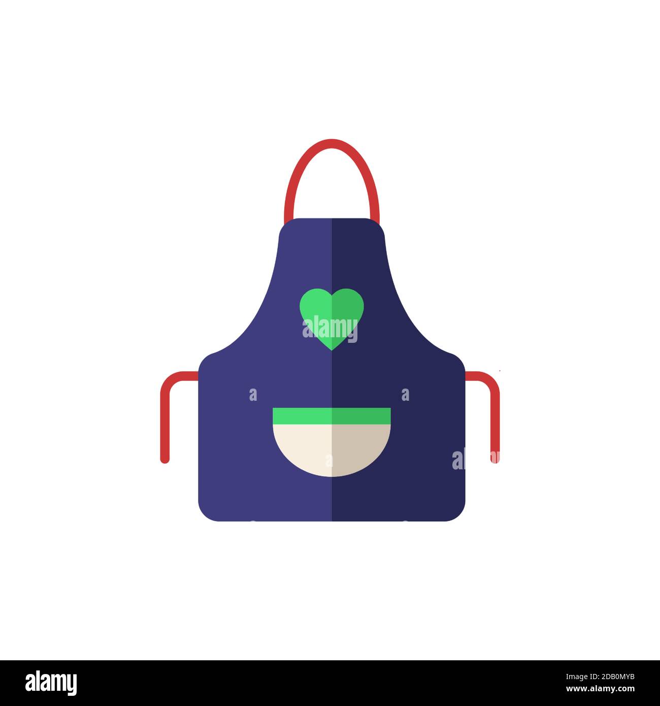 Apron icon. Simple element from grill and barbecue collection. Creative ...
