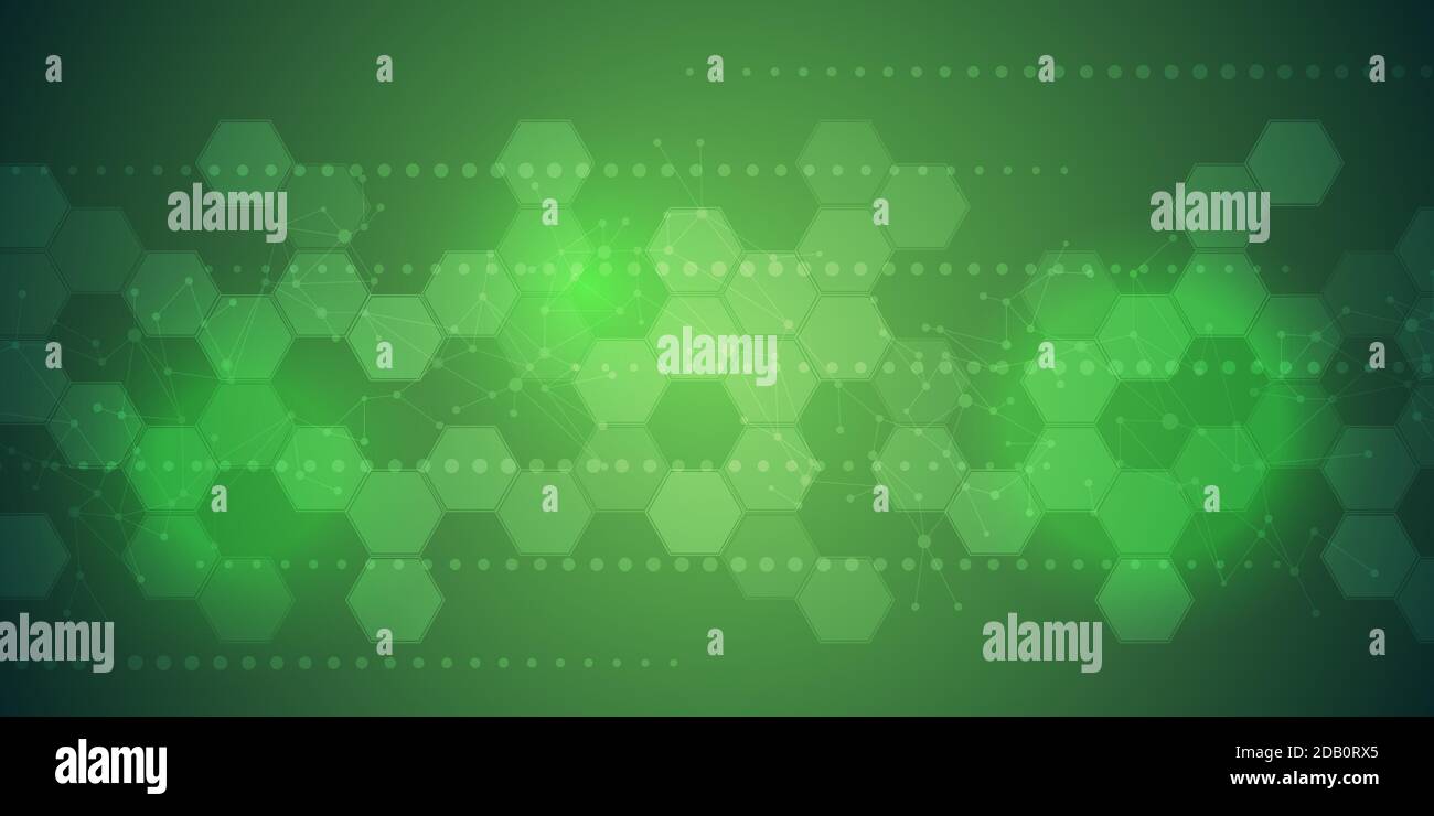 EPS 10 vector abstract science and futuristic hexagonal technology ...