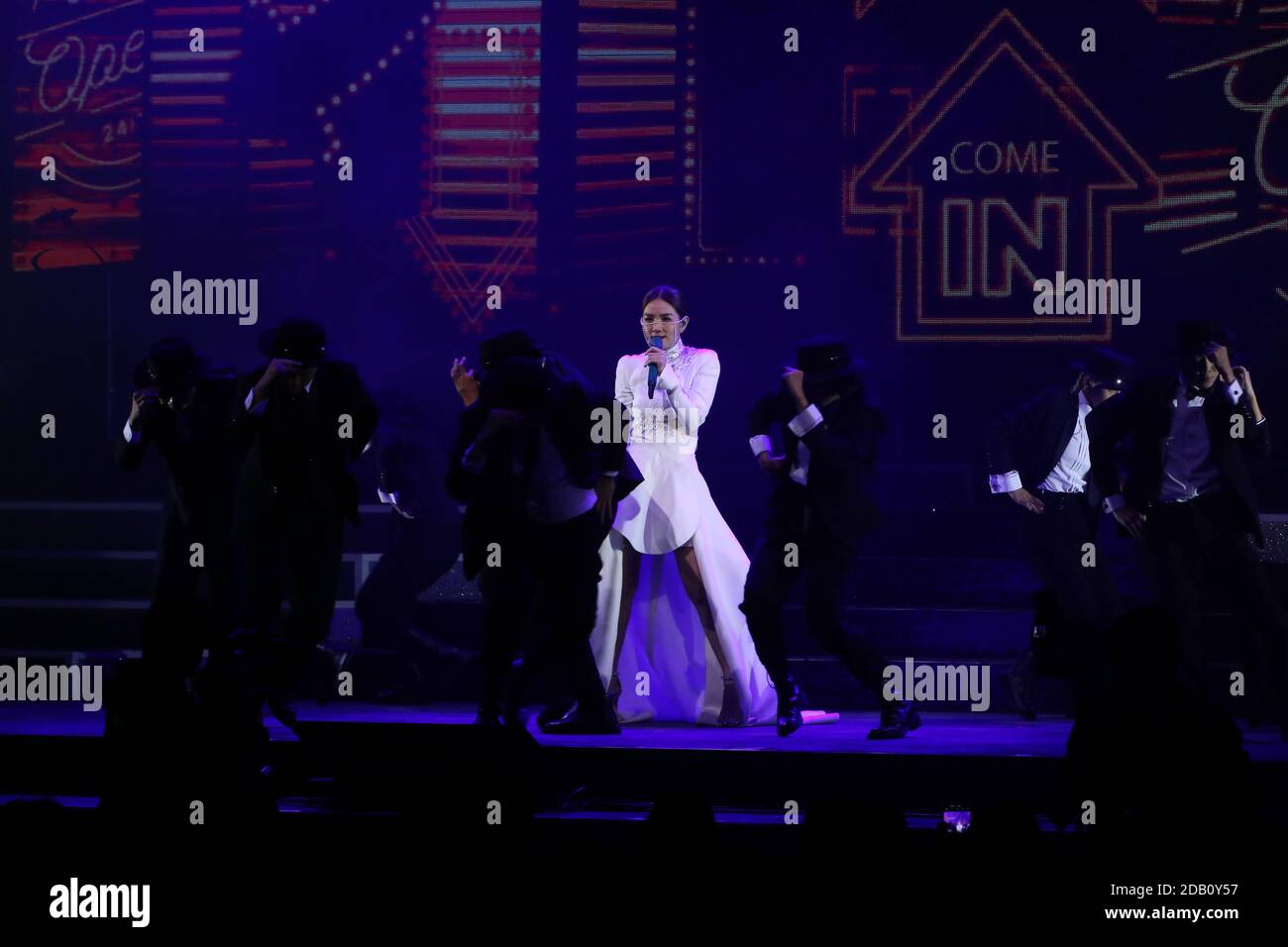 Ell Show Ella performs at the °Ella Show± in Taipei,Taiwan,China on 15 November ...