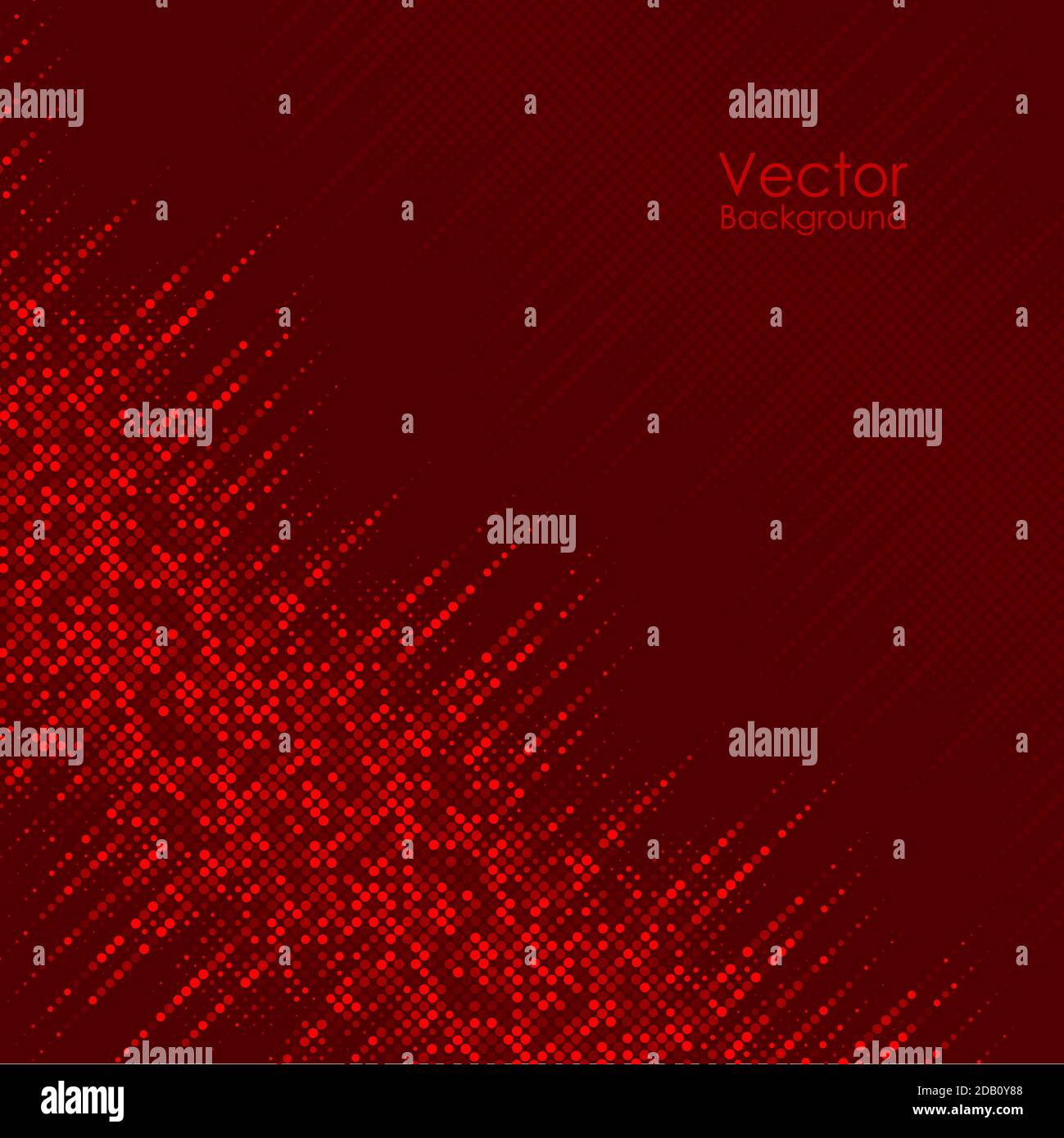 Vector abstract background with the red dots Stock Vector Image & Art ...