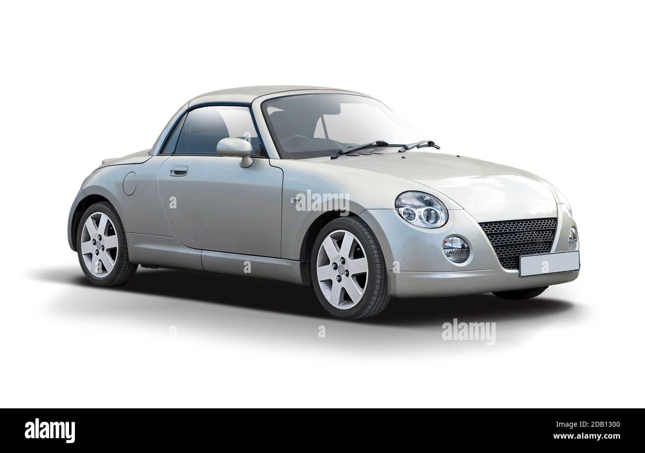 Sport cabrio car isolated on white background Stock Photo