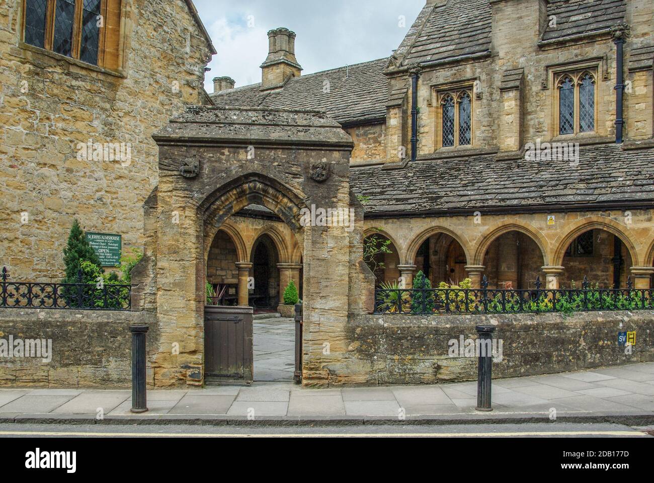 15th century almshouse sherborne hires stock photography and images