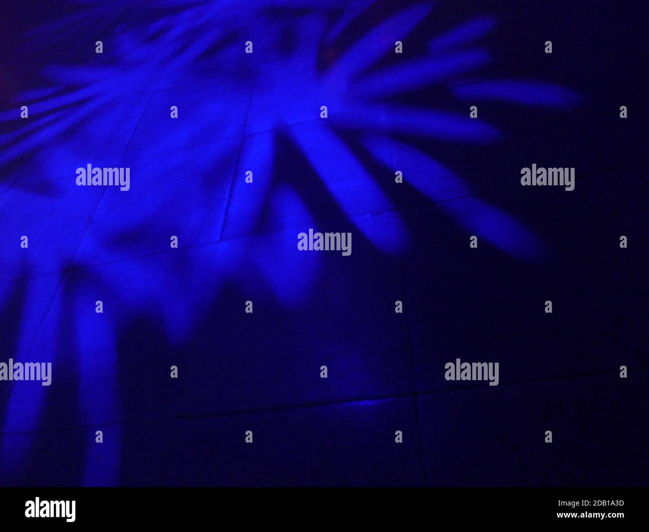 the color blue, associated with harmony, cold, infinity and sadness Stock Photo Alamy