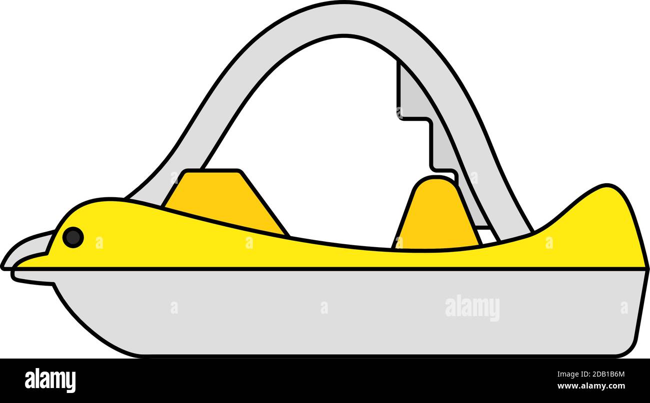 Catamaran Icon. Editable Outline With Color Fill Design. Vector Illustration. Stock Vector